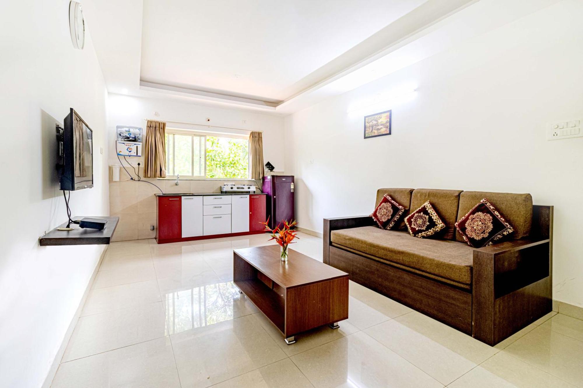 4Bhk Sparkling Apartment Near Beach Pool & Bar 2Bhkx2 Vagator Oda fotoğraf