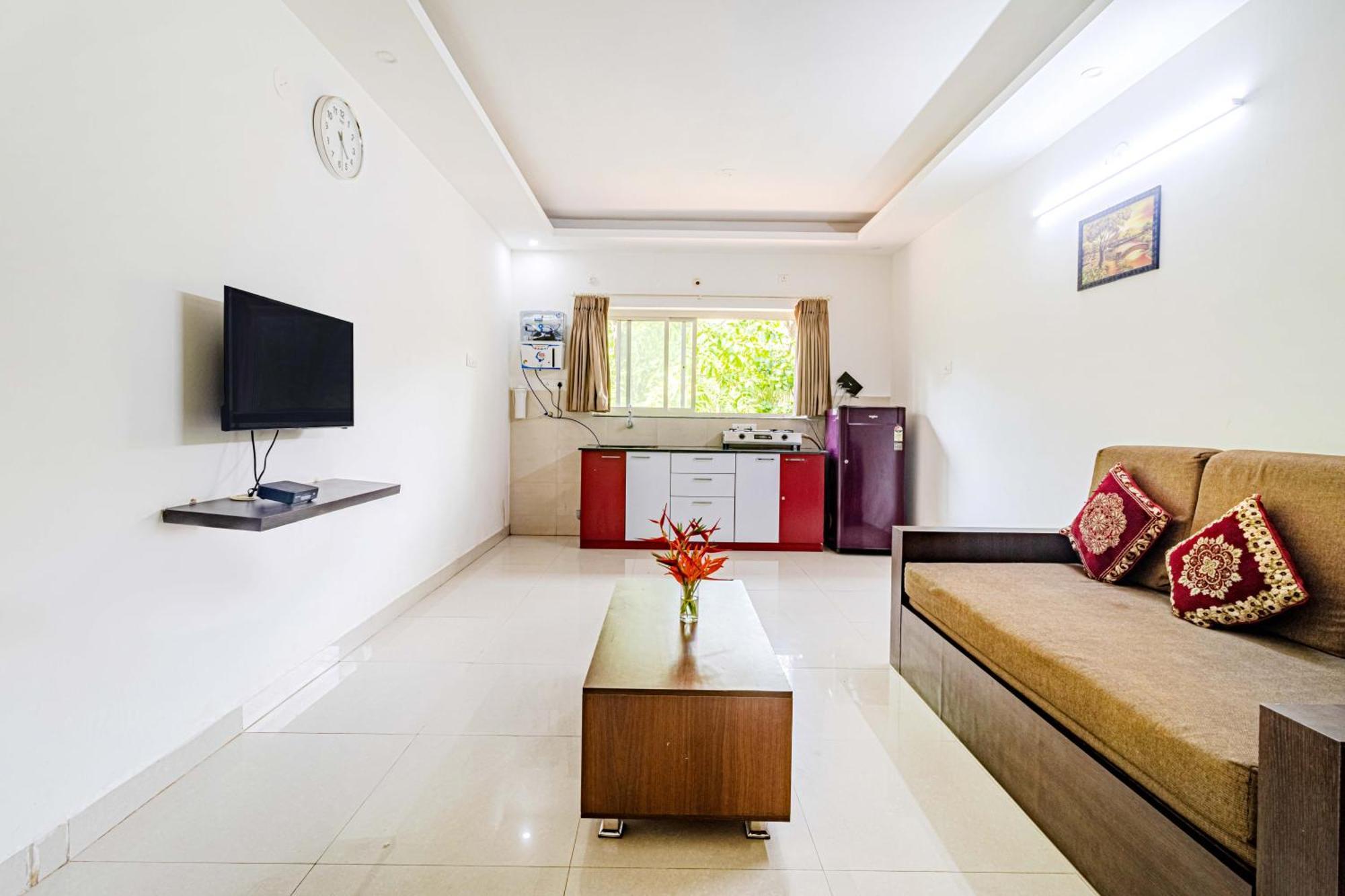 4Bhk Sparkling Apartment Near Beach Pool & Bar 2Bhkx2 Vagator Dış mekan fotoğraf