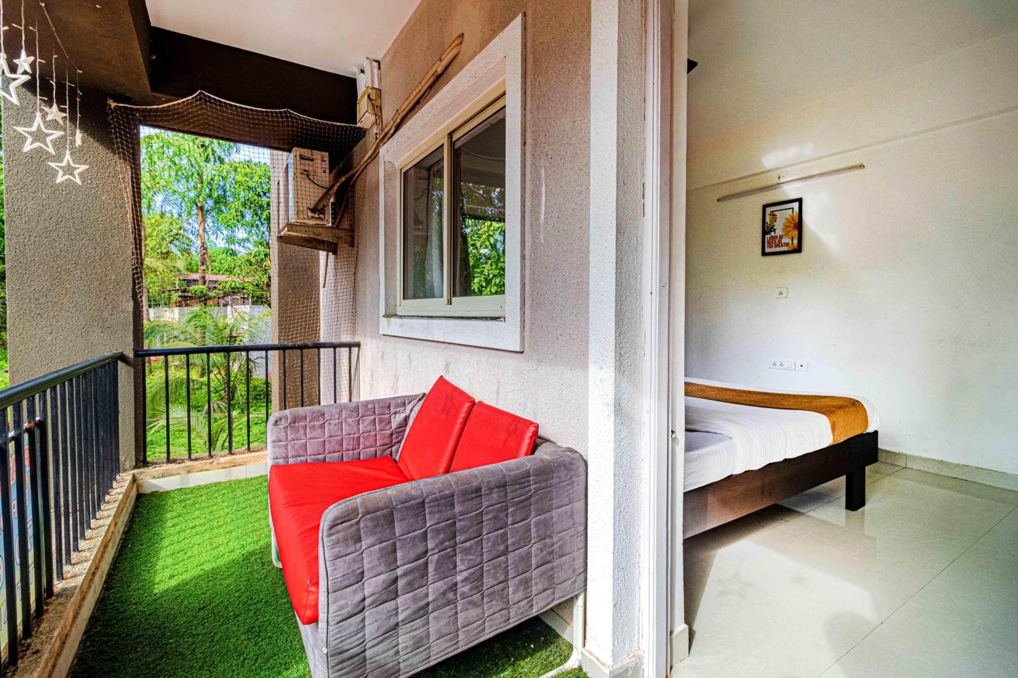 4Bhk Sparkling Apartment Near Beach Pool & Bar 2Bhkx2 Vagator Oda fotoğraf