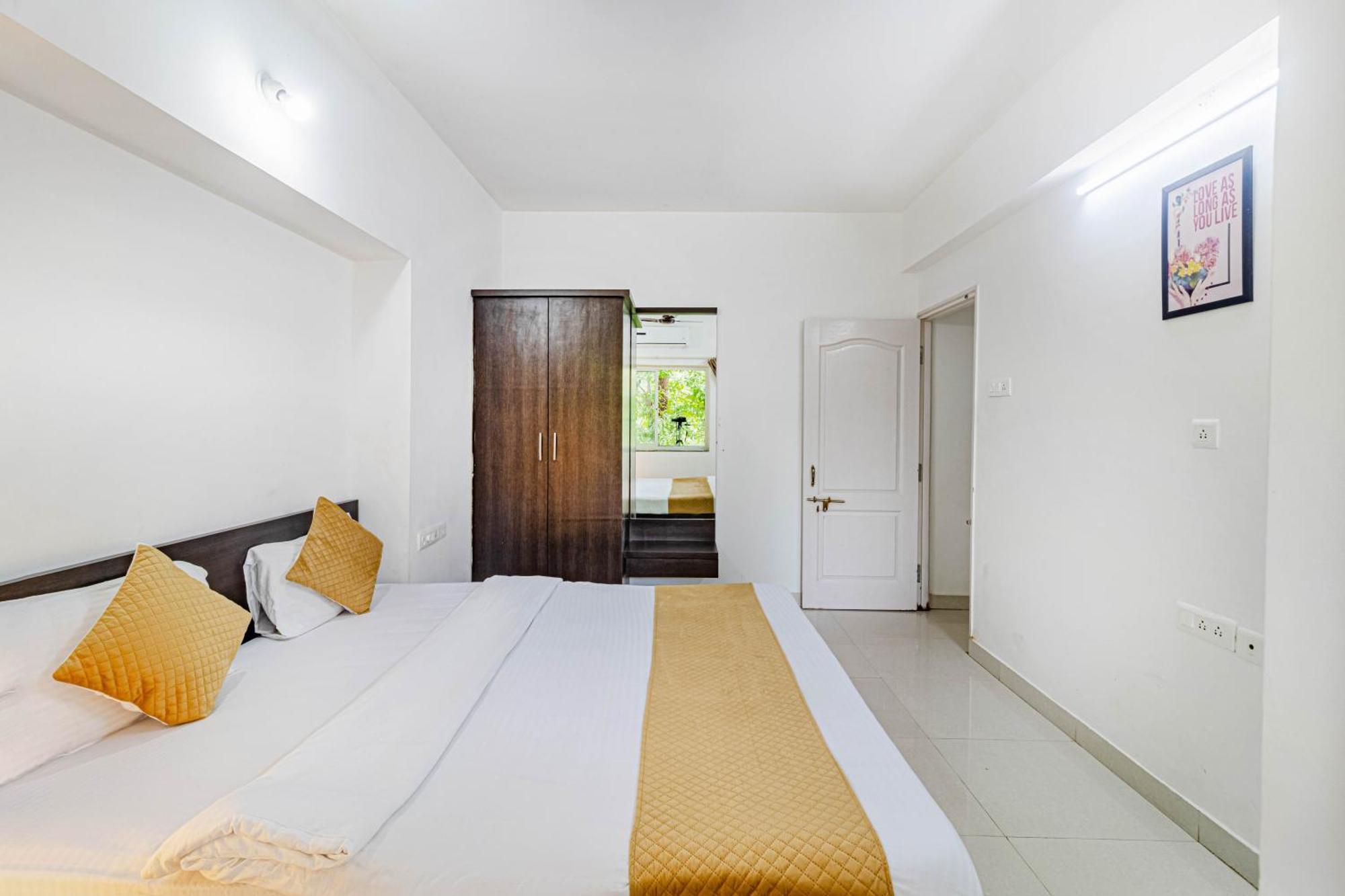 4Bhk Sparkling Apartment Near Beach Pool & Bar 2Bhkx2 Vagator Oda fotoğraf