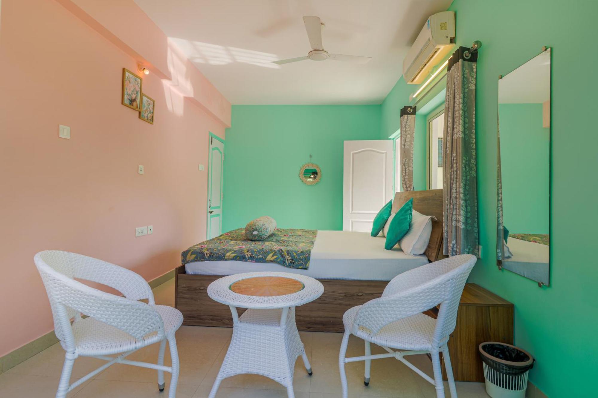 4Bhk Sparkling Apartment Near Beach Pool & Bar 2Bhkx2 Vagator Oda fotoğraf