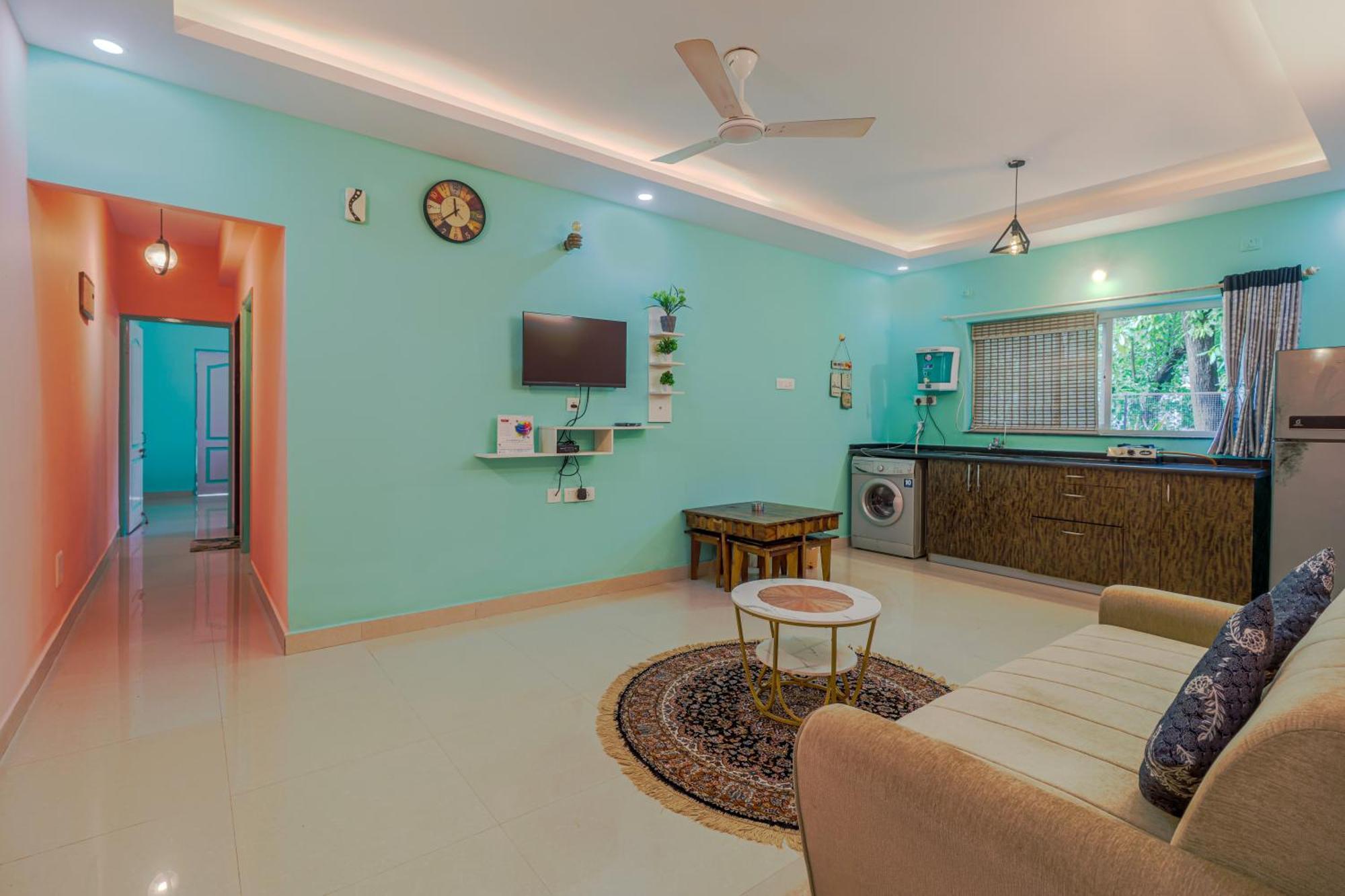 4Bhk Sparkling Apartment Near Beach Pool & Bar 2Bhkx2 Vagator Dış mekan fotoğraf